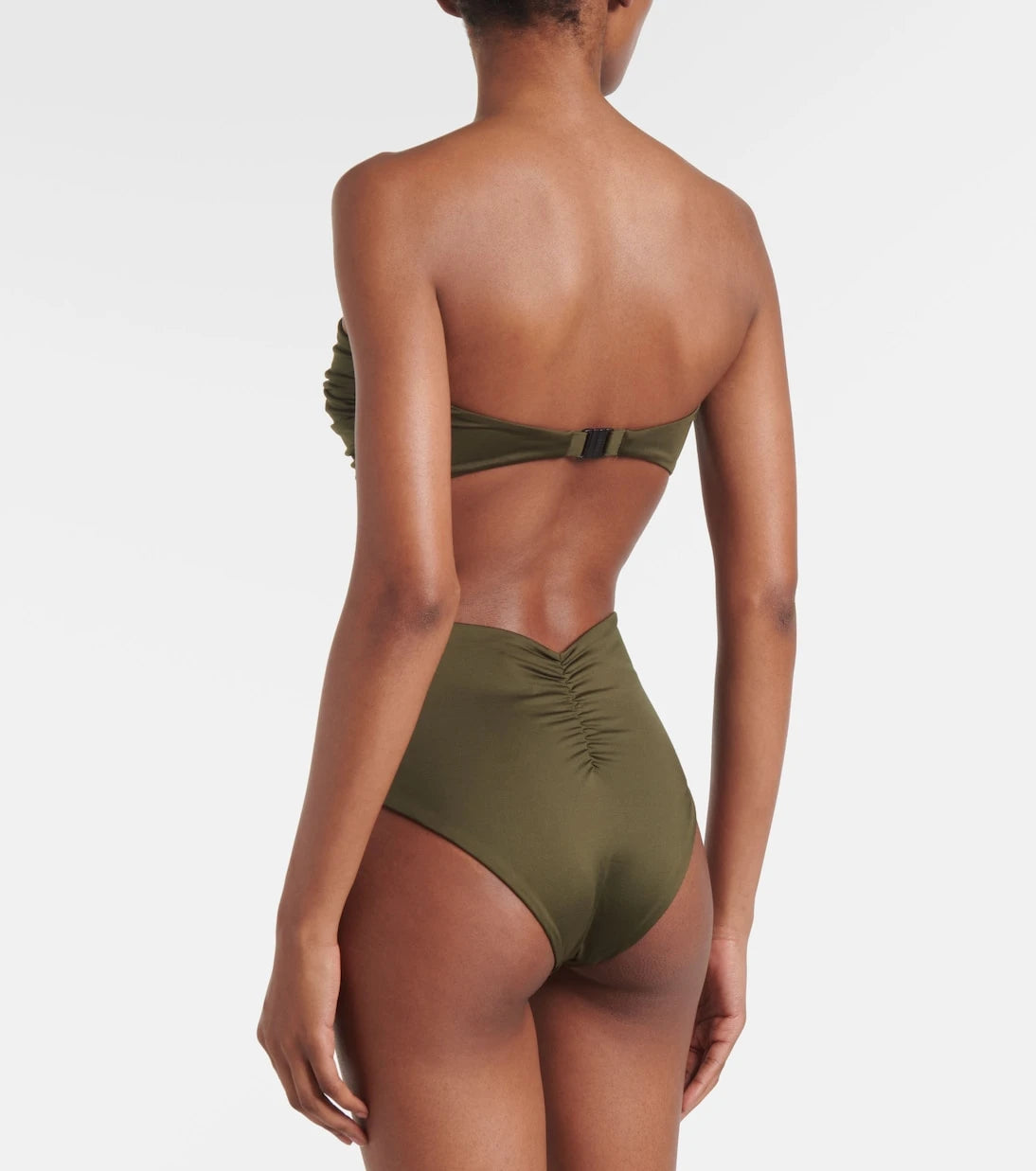 Johanna Ortiz - Ring-detail high-rise bikini bottoms