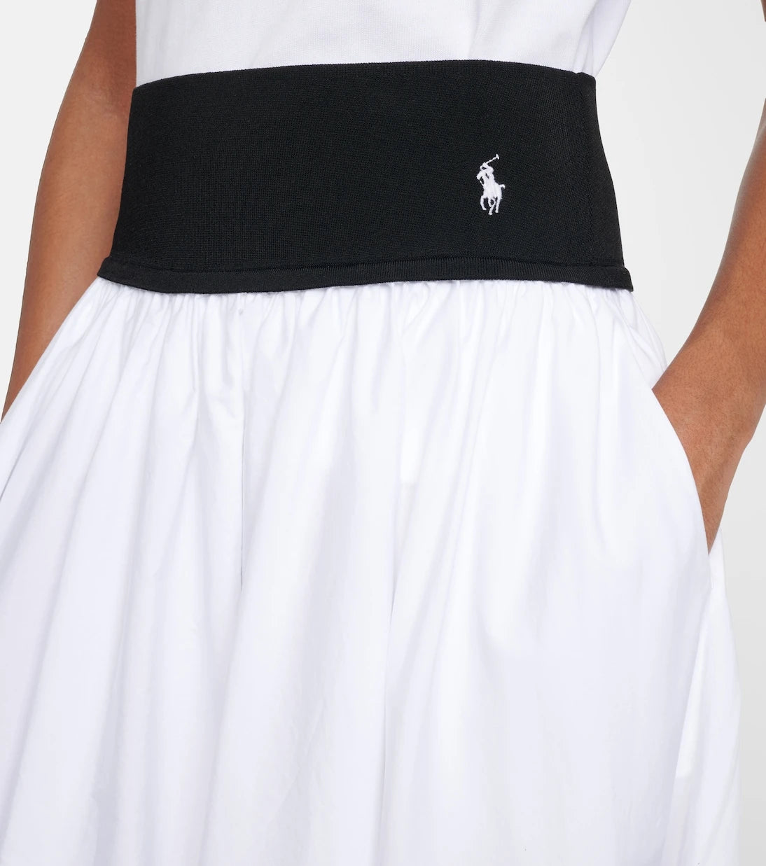 Polo Ralph Lauren - تنورة ميدي مقسمة بألواح