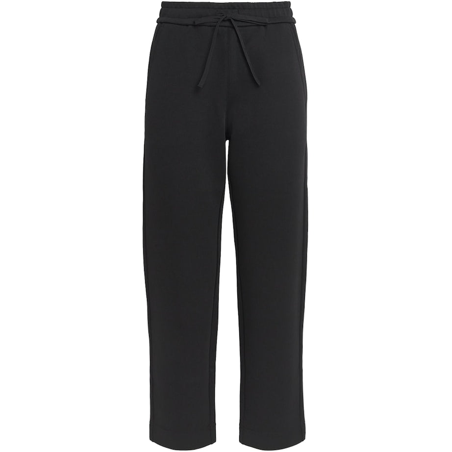 Black Jersey Drawstring Furio Trousers