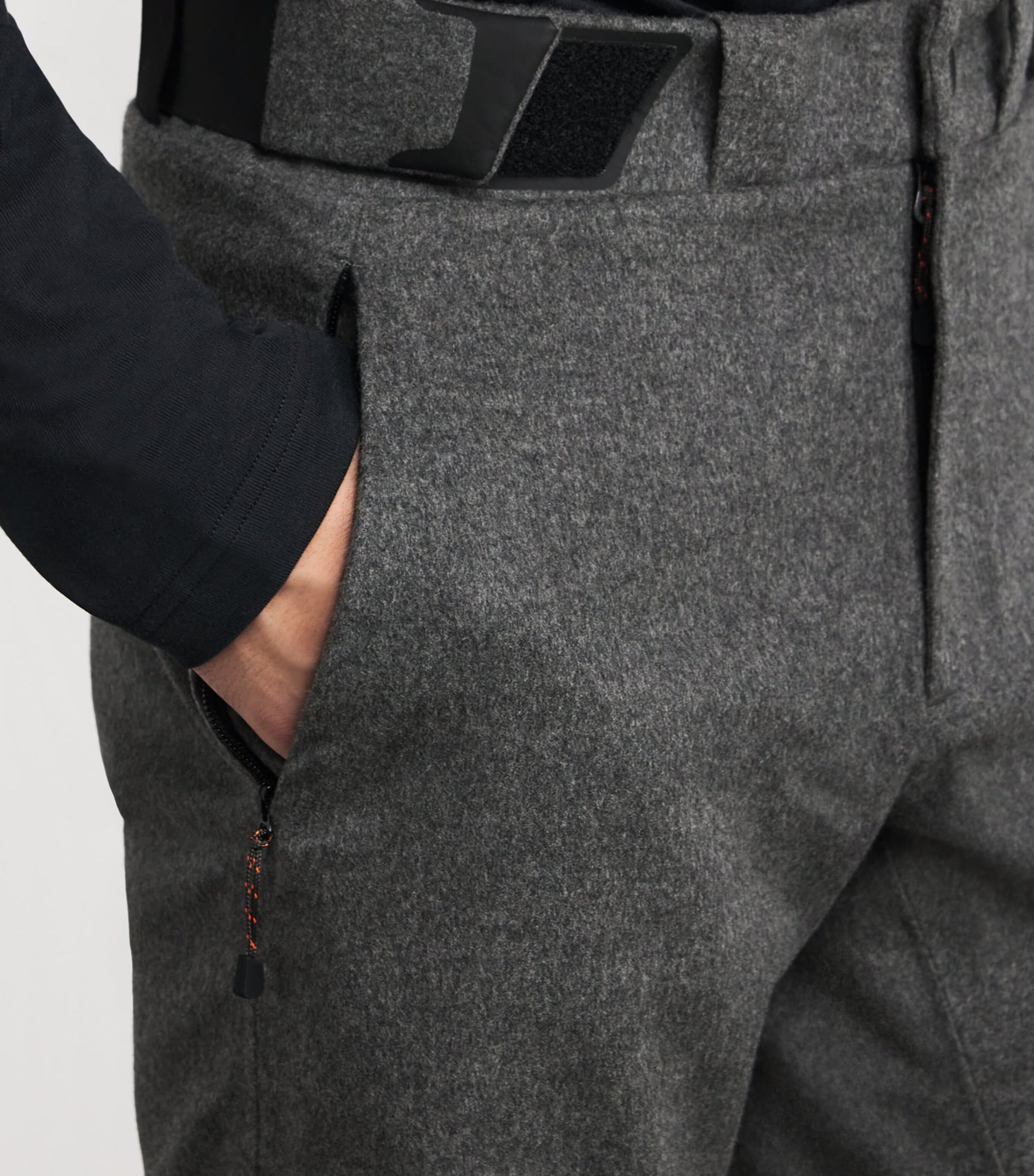 Sease Grey Cashmere Indren Ski Trousers