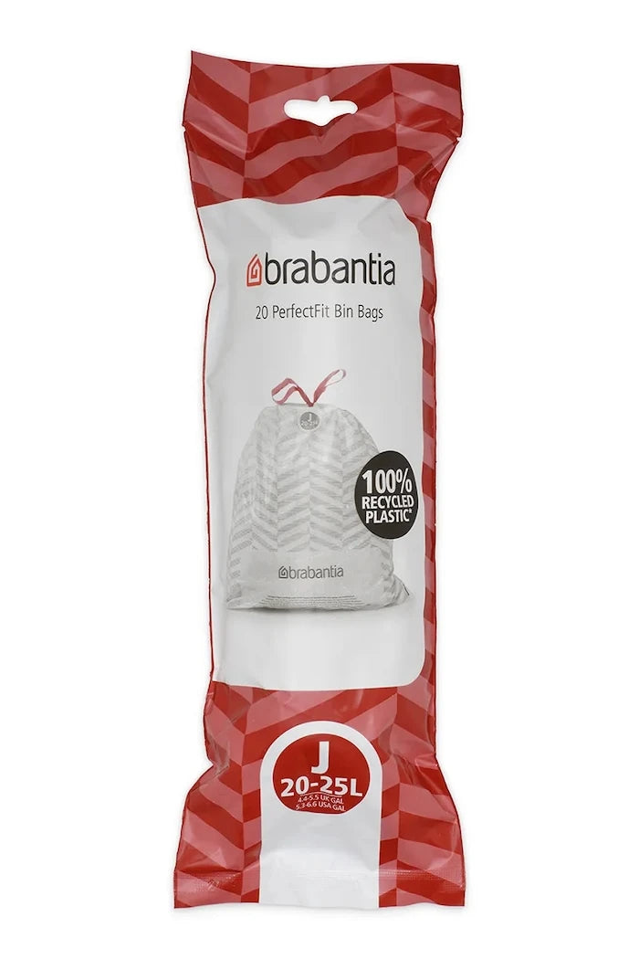 Торби за боклук Brabantia PerfectFit, J, 20-25 L, 6 x 20 szt.