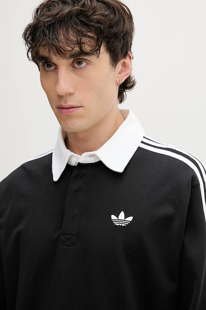 adidas Originals uzun kollu erkek pamuklu bluz