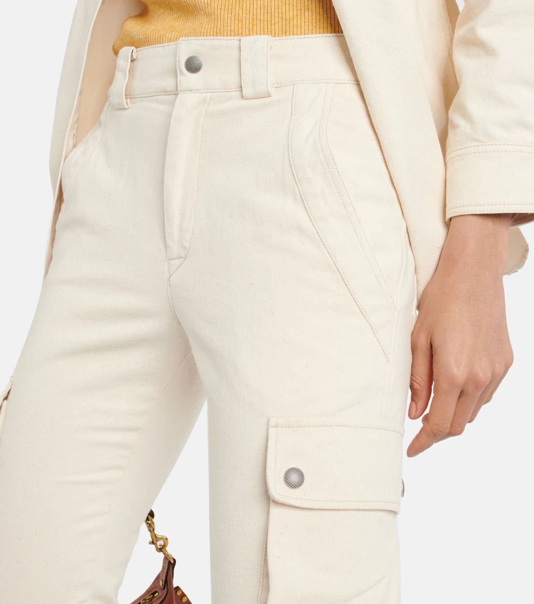 Isabel Marant - Evalia tapered cotton cargo pants