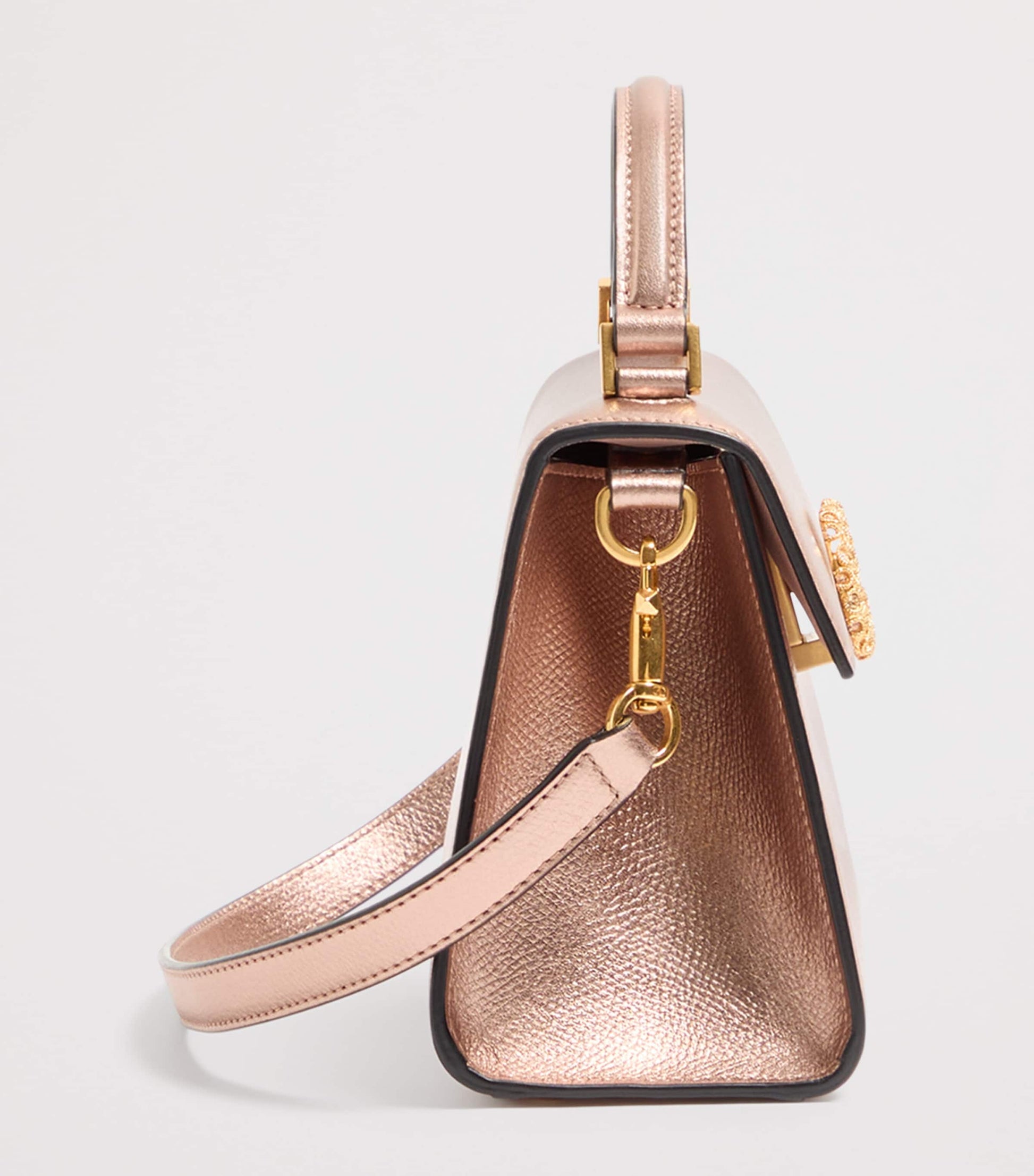 Mini Leather VSLING Top-Handle Bag