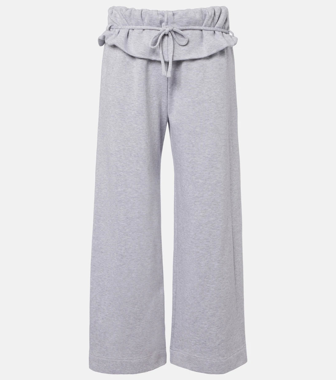 Magda Butrym - Ruffled cotton-blend sweatpants