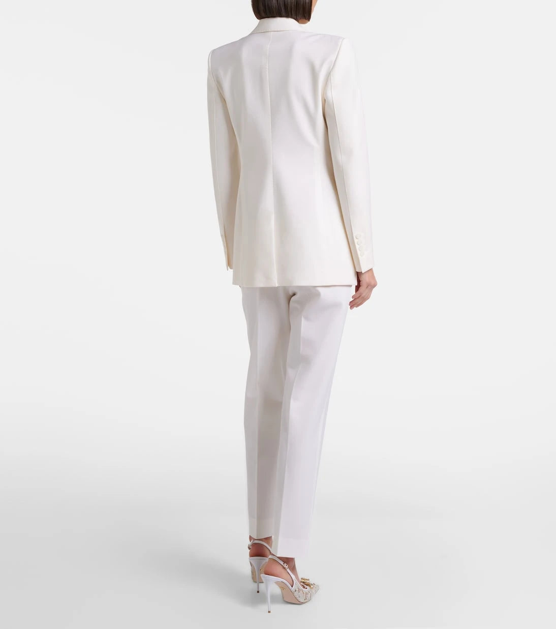 Dolce&Gabbana - Low-rise wool-blend pants