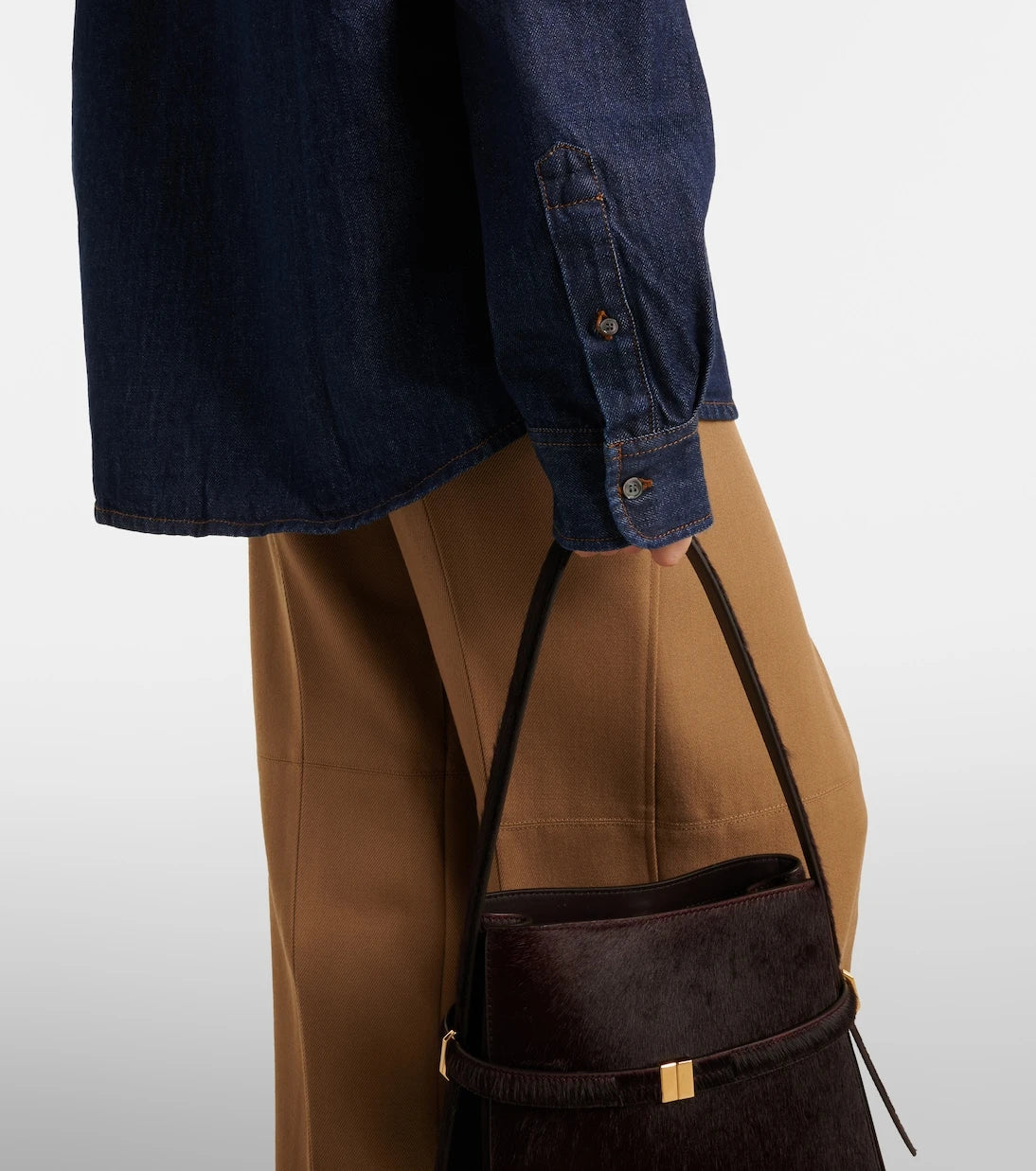 Ami Paris - Ami De Cœur denim shirt