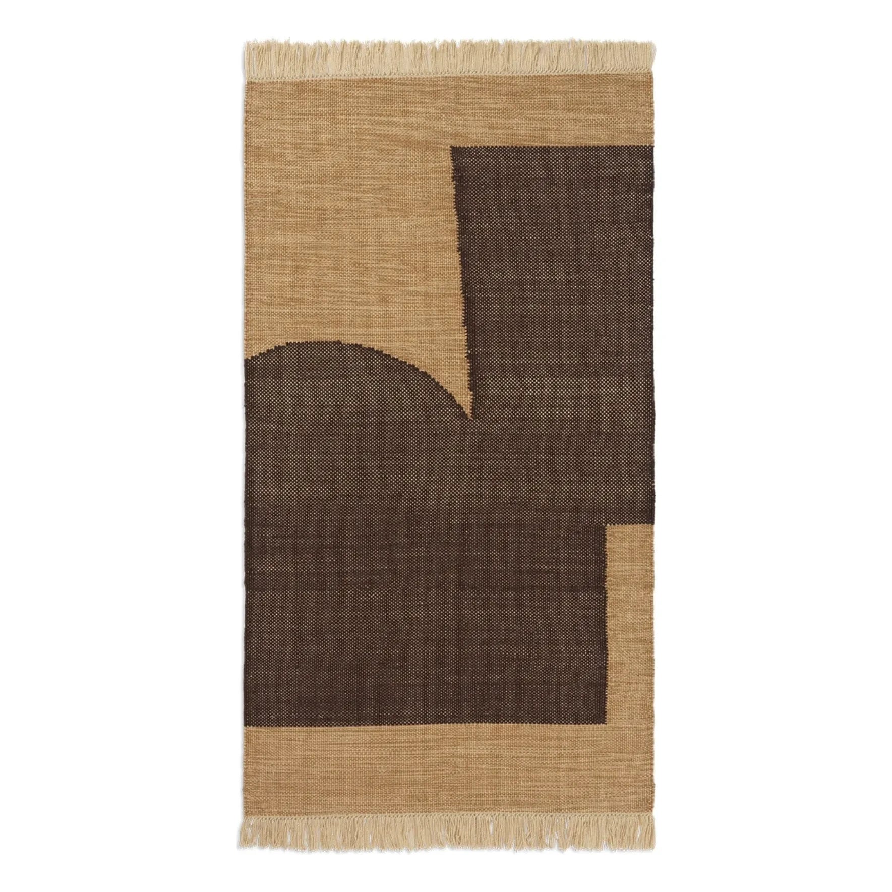 Ferm Living - Forene carpet | Chocolate