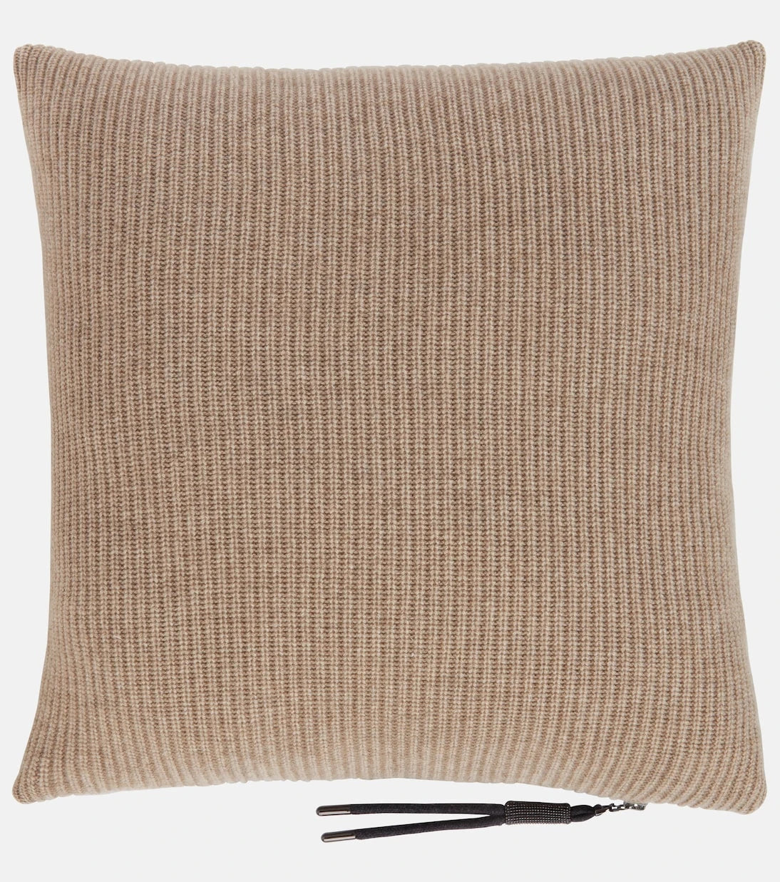 Brunello Cucinelli - Ribbed-knit cashmere cushion