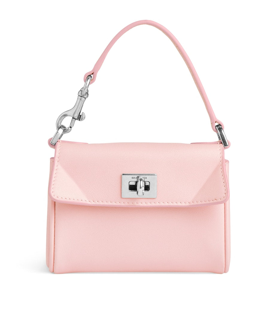 Balenciaga Pink Rodeo Micro Bag Charm