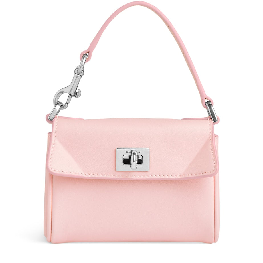 Balenciaga Pink Rodeo Micro Bag Charm