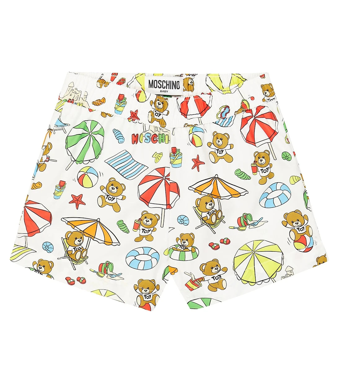 Moschino Kids - Baby printed swim trunks