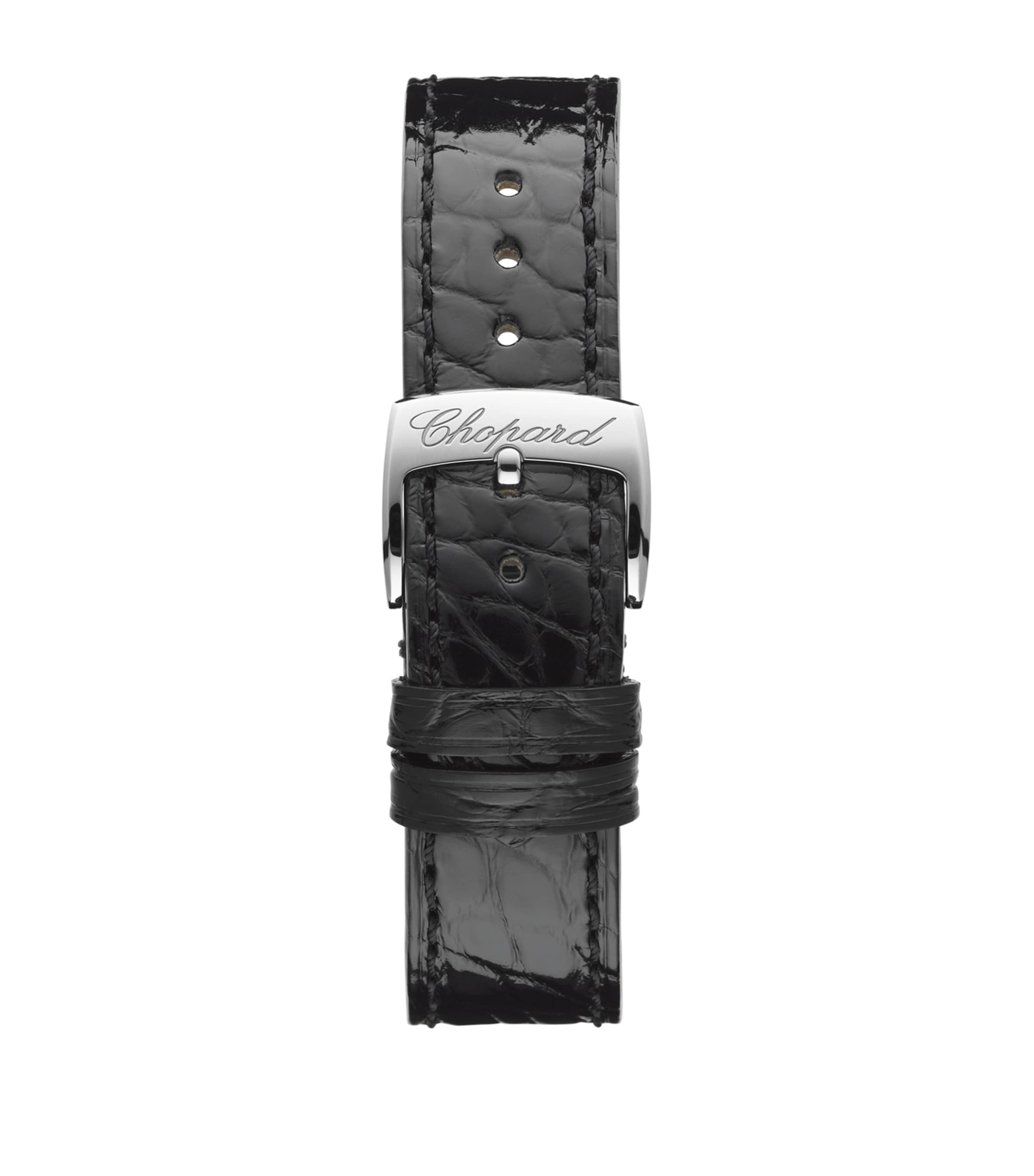 Rose Gold, Stainless Steel and Diamond Happy Sport Watch 36mm