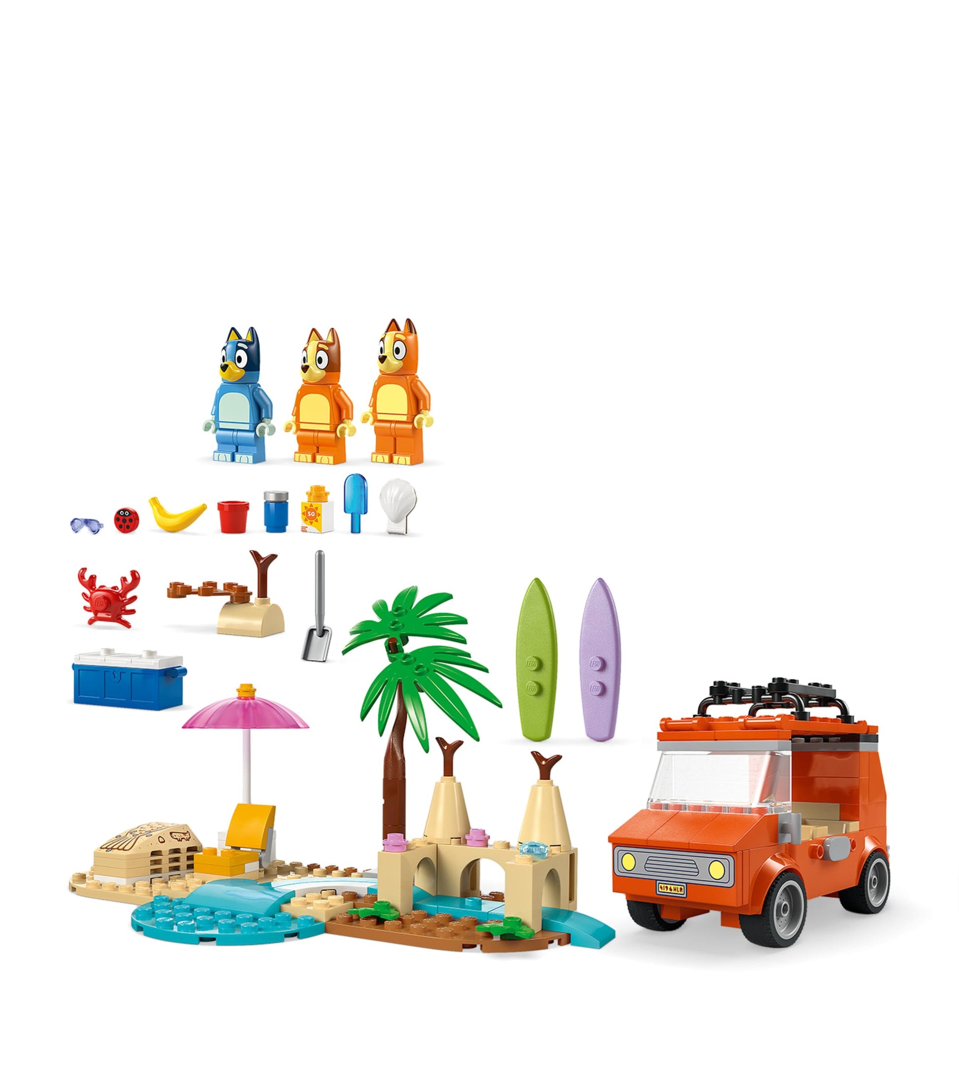 Bluey's Beach & Family Car Trip 11202