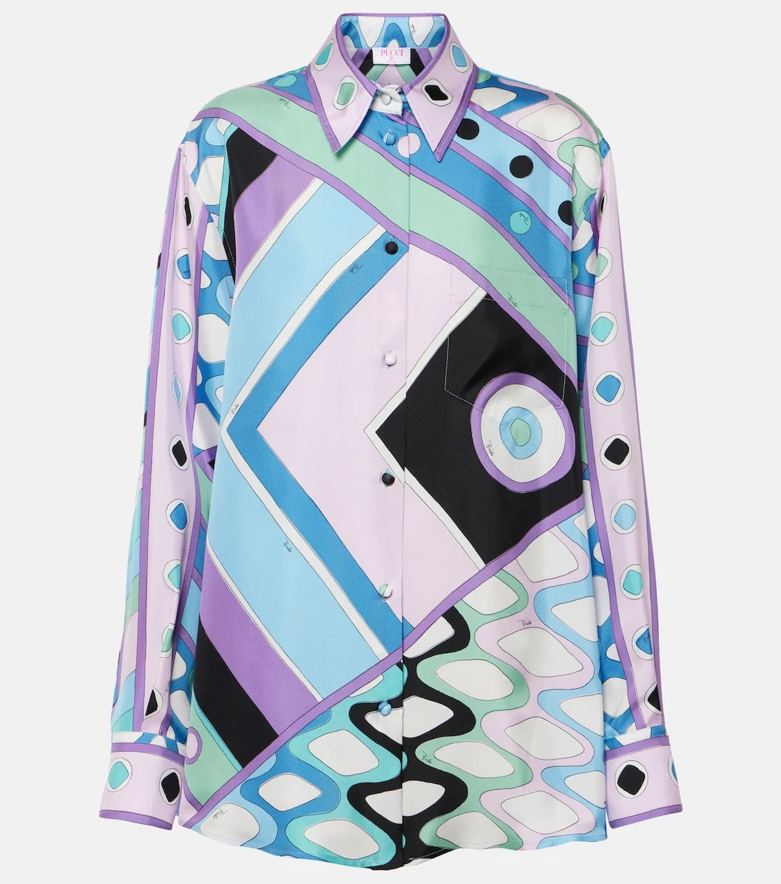 Pucci - Vivara silk twill shirt