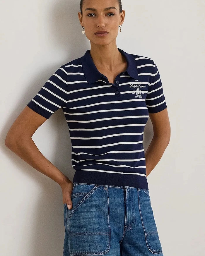 Yaka Detaylı Lauren Ralph Lauren Tişört