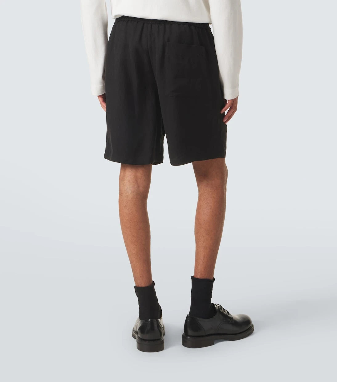 Ami Paris - Ami De Cœur gabardine shorts