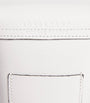 Longchamp White Leather Épure Phone Case with Strap