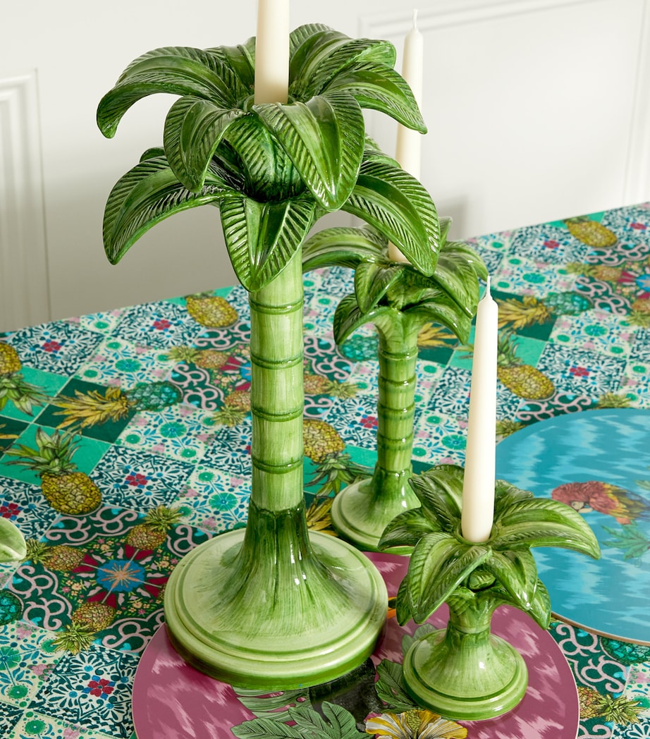 Medium Palm Tree Candlestick (30cm)