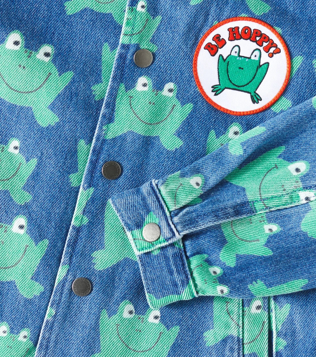 Stella McCartney Kids - Printed denim jacket