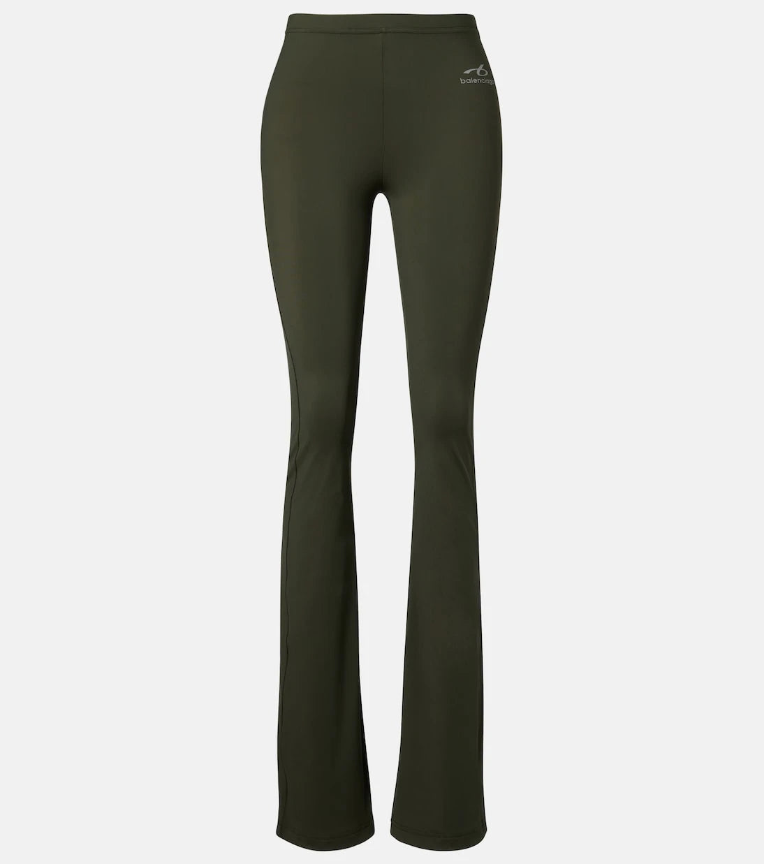 Balenciaga - Logo flared leggings
