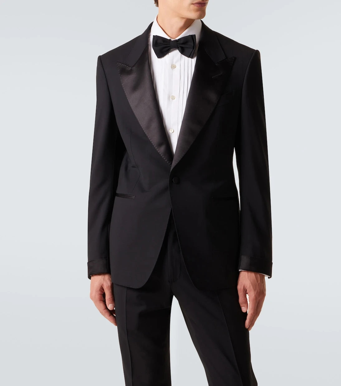 Tom Ford - Shelton satin-trimmed wool-blend tuxedo