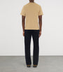 Burberry Cotton Check-Neckline T-Shirt