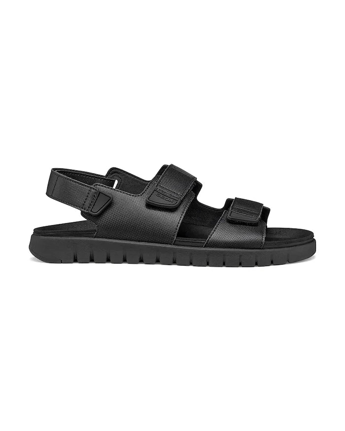 Geox U FLEXTRIDE S Deri Sandaletler