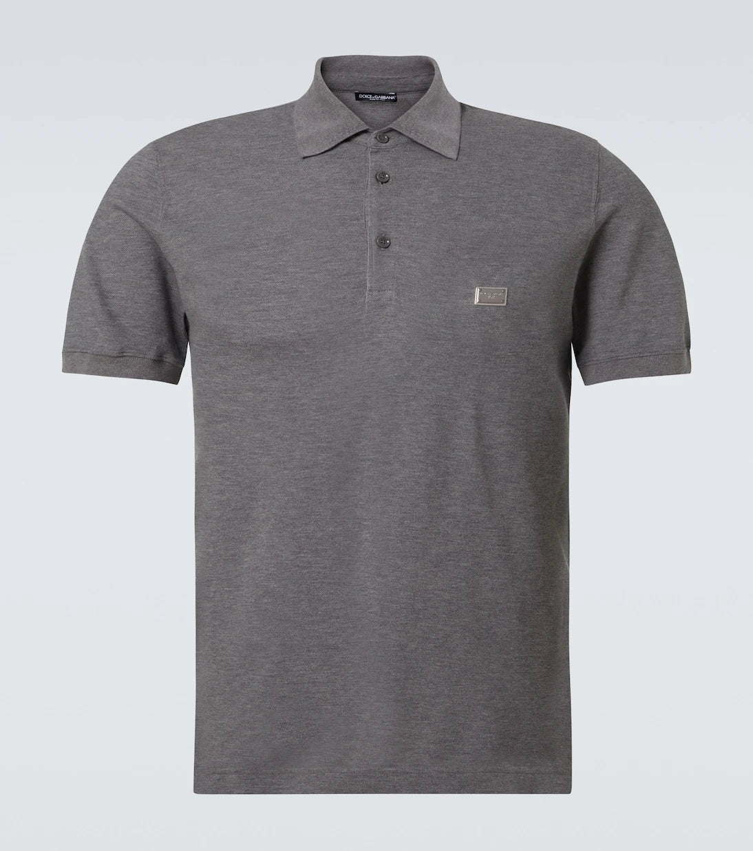 Dolce&Gabbana - Cotton piqué polo shirt