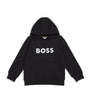 BOSS Kidswear Cotton-Blend Logo Hoodie (4-16 Years)
