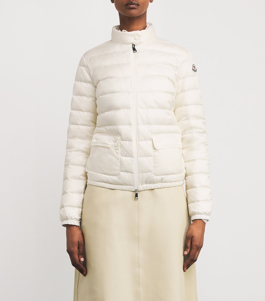 Moncler White Down-Filled Lans Puffer Jacket