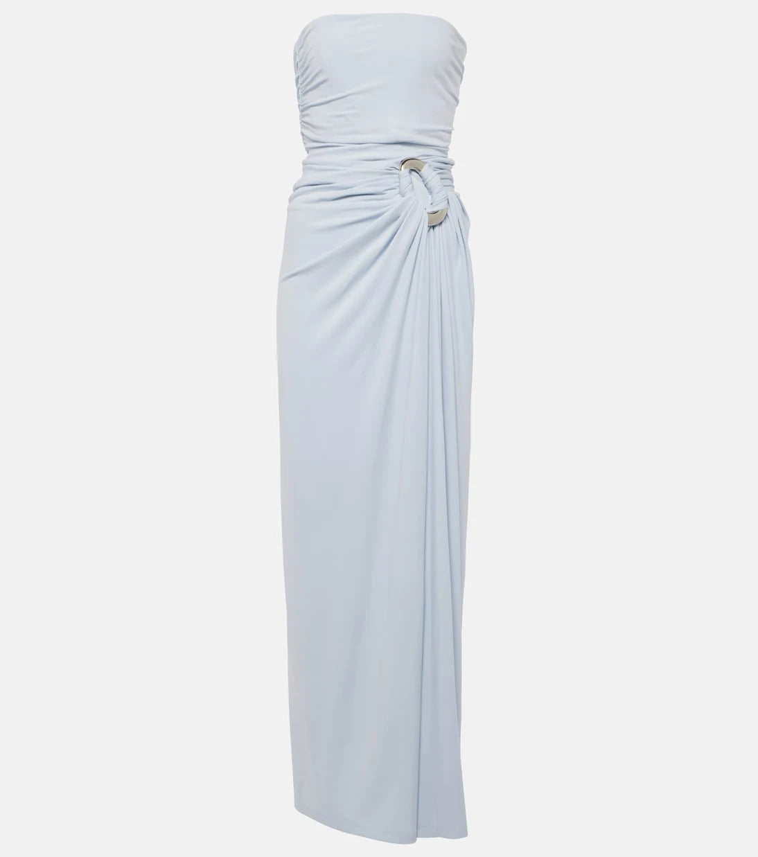 Simkhai - Emma draped jersey bustier gown