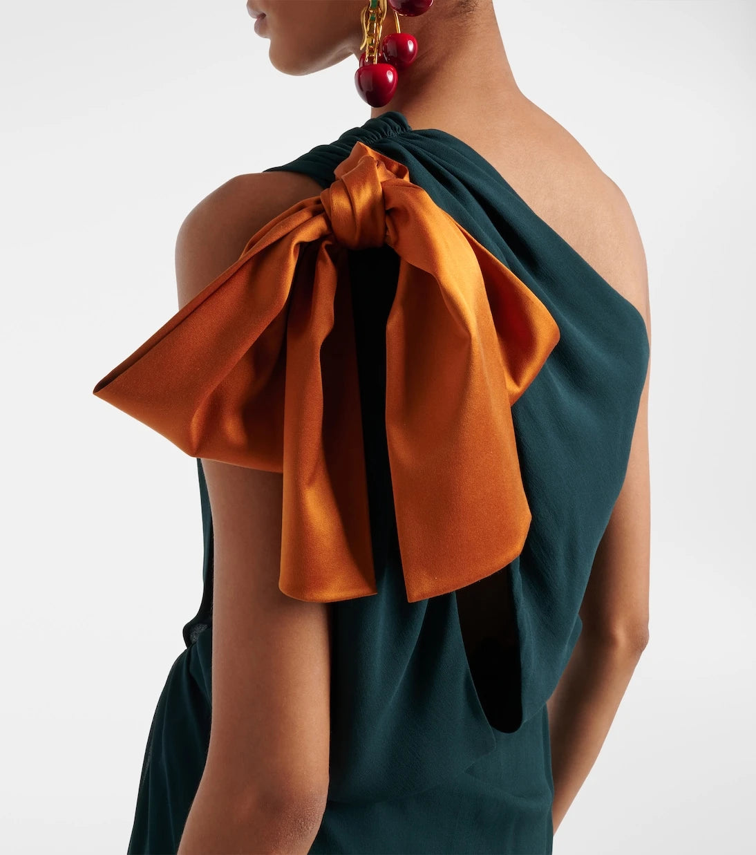 Saint Laurent - Silk chiffon gown