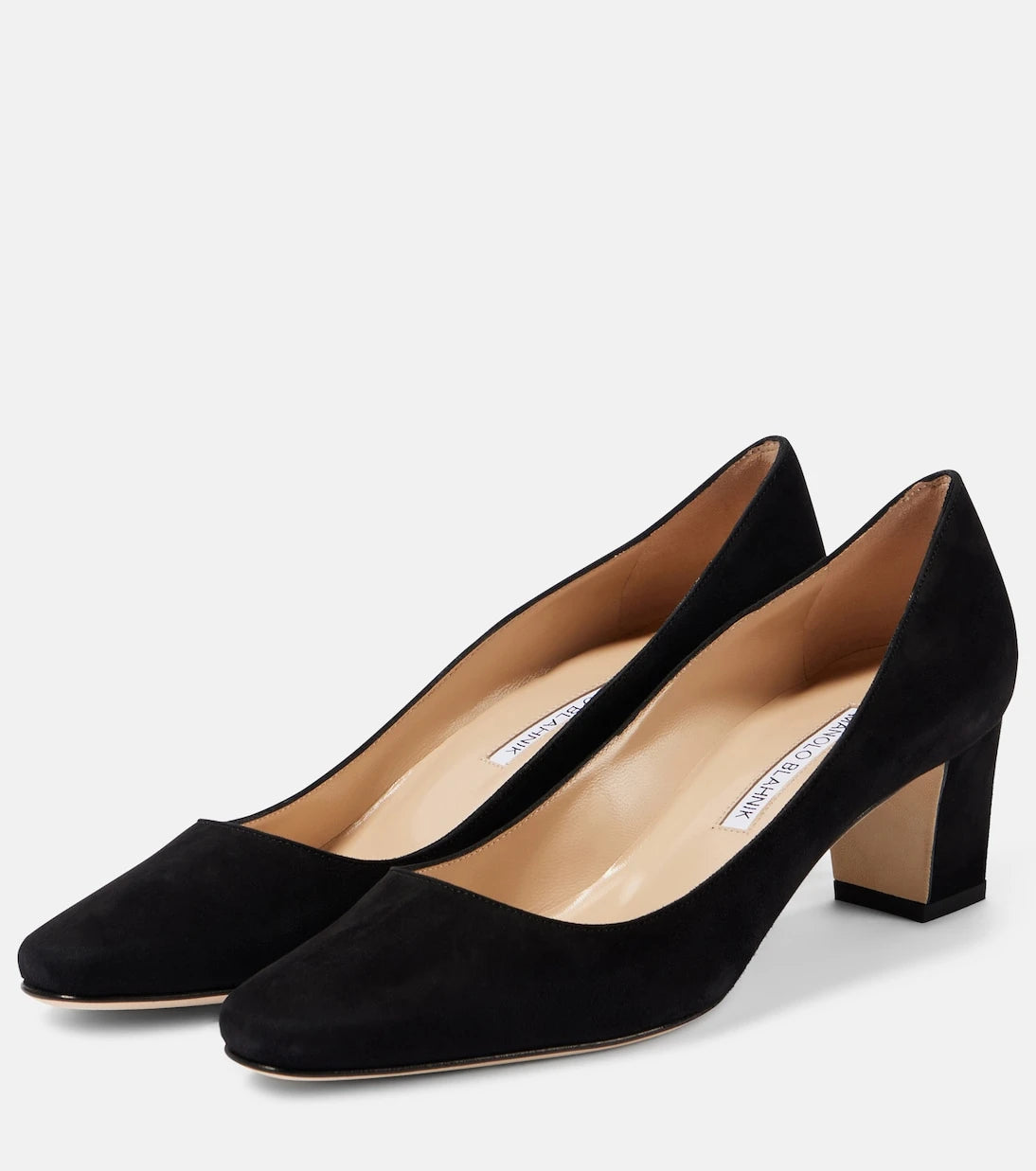 Manolo Blahnik - Okkatopla 50 suede pumps
