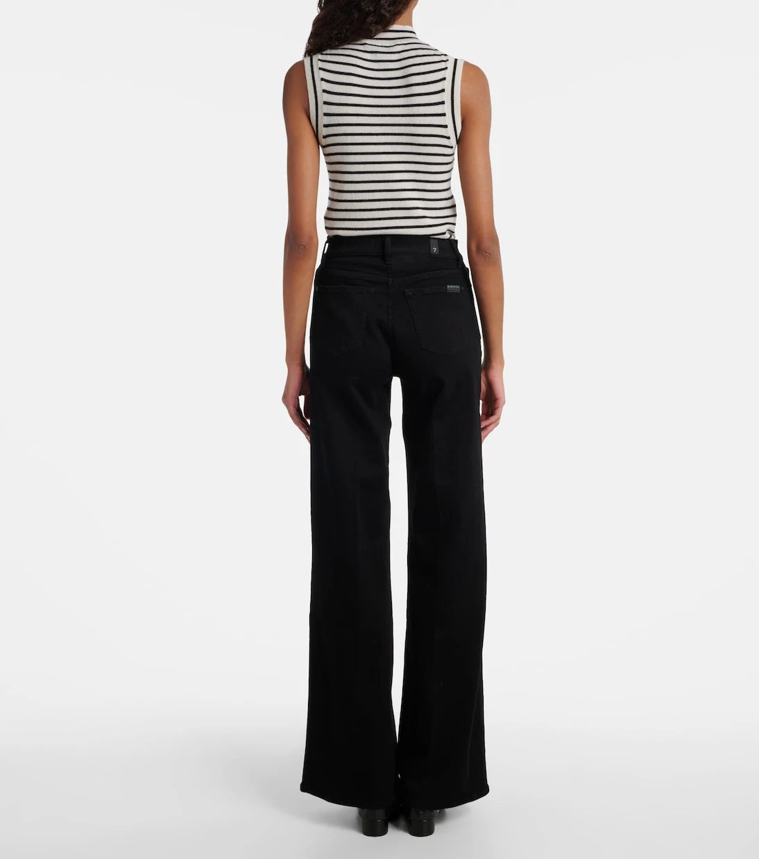 7 For All Mankind - Lotta high-rise wide-leg jeans