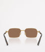 Dolce & Gabbana Wire-Frame Rectangular Sunglasses