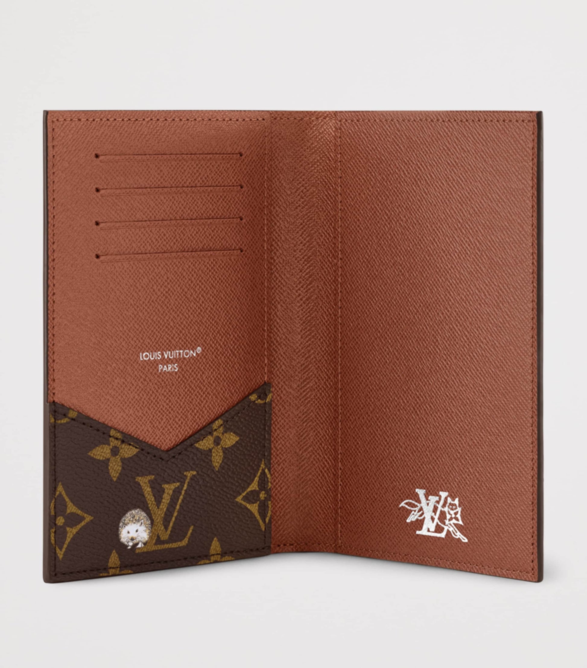 LOUIS VUITTON Canvas Passport Cover