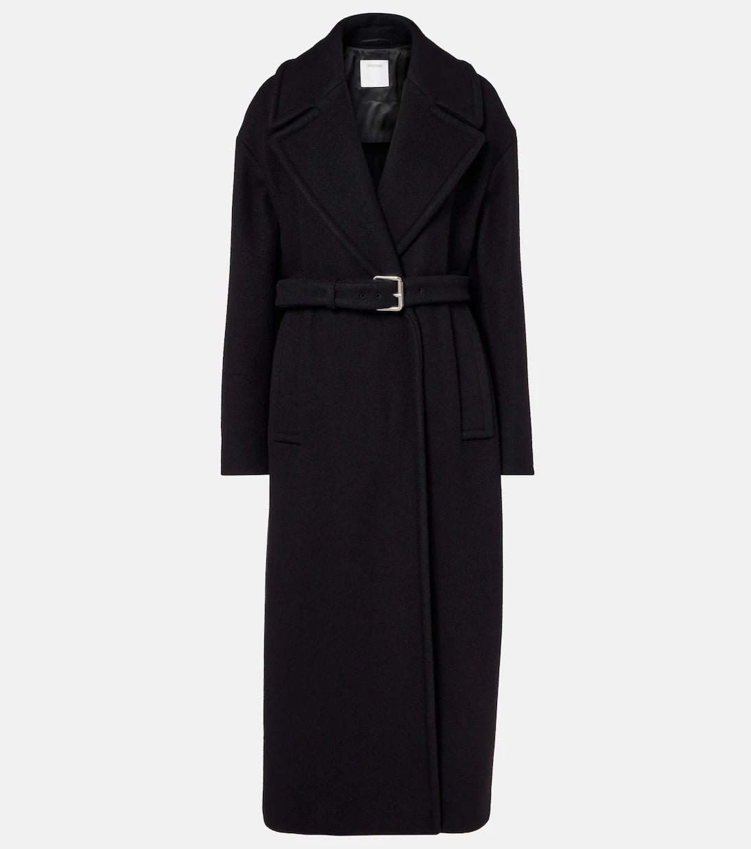 Sportmax - Zebra virgin wool wrap coat