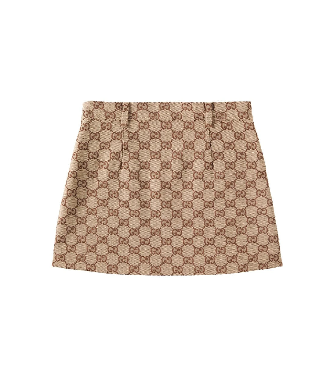 Gucci Kids - تنورة GG قماش قطني مخلوط