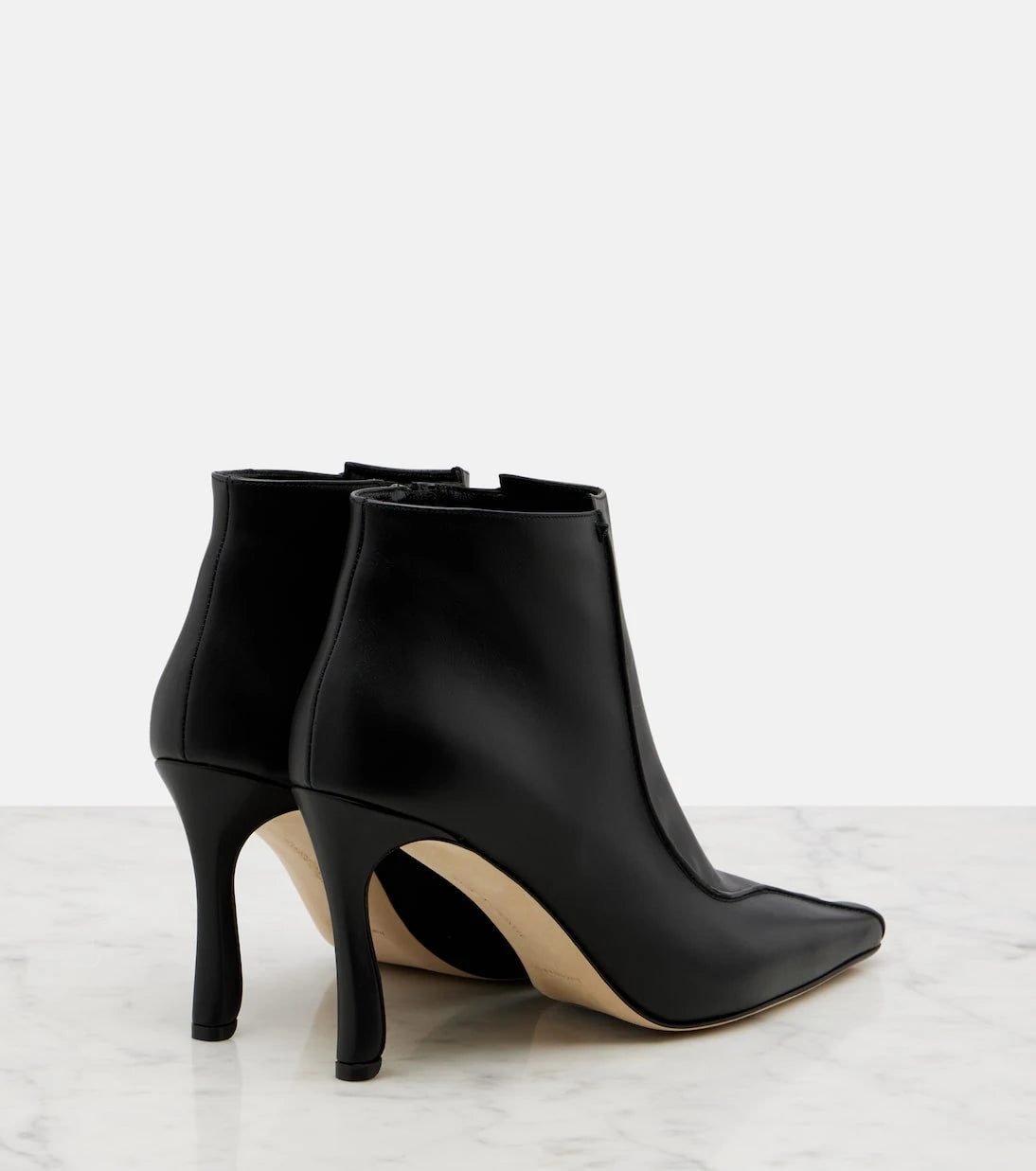 Manolo Blahnik - Milleta leather ankle boots