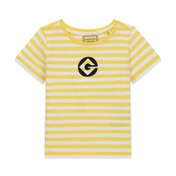 Guess çocuklar için pamuklu tişört GJ X MINIONS