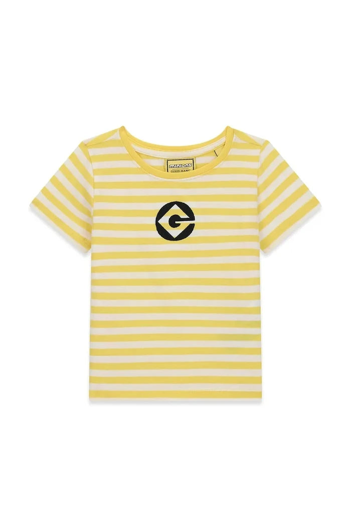 Guess çocuklar için pamuklu tişört GJ X MINIONS