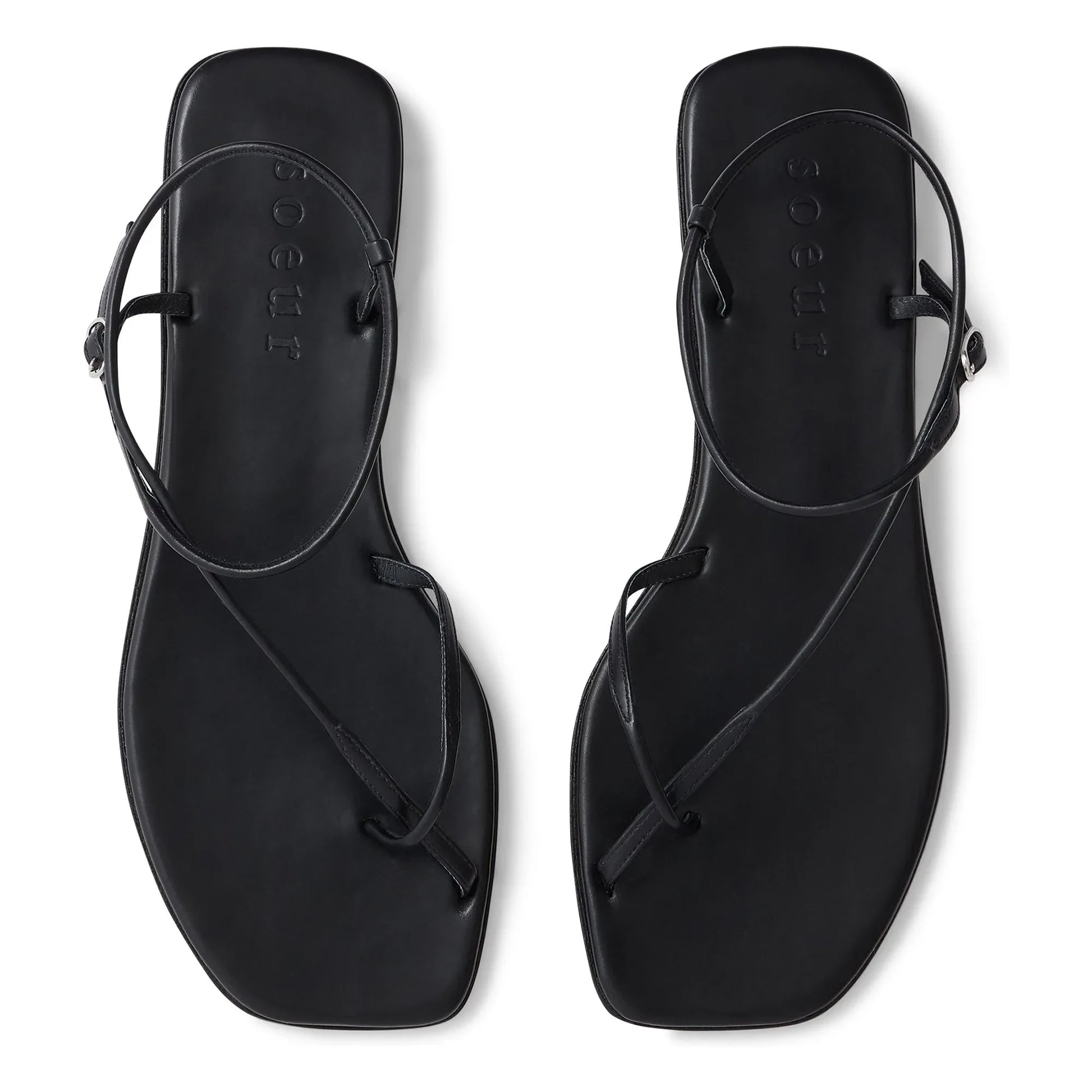 Soeur - Rosalie Leather sandals | Black