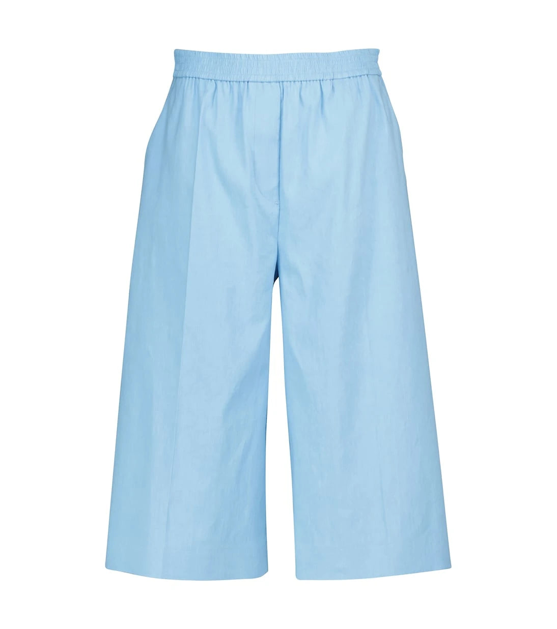 Joseph - Tan linen and cotton Bermuda shorts