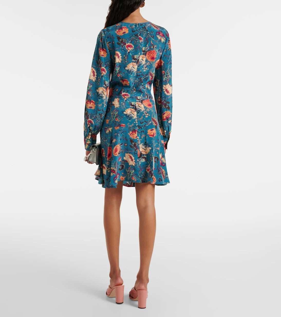 Ulla Johnson - Salima ruffled floral silk minidress