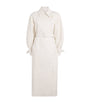 Ivory Tulsa Belted Trench Coat