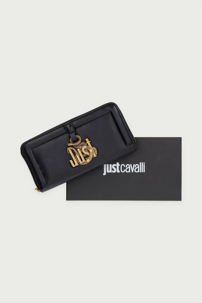 Just Cavalli suni deri kadın cüzdanı