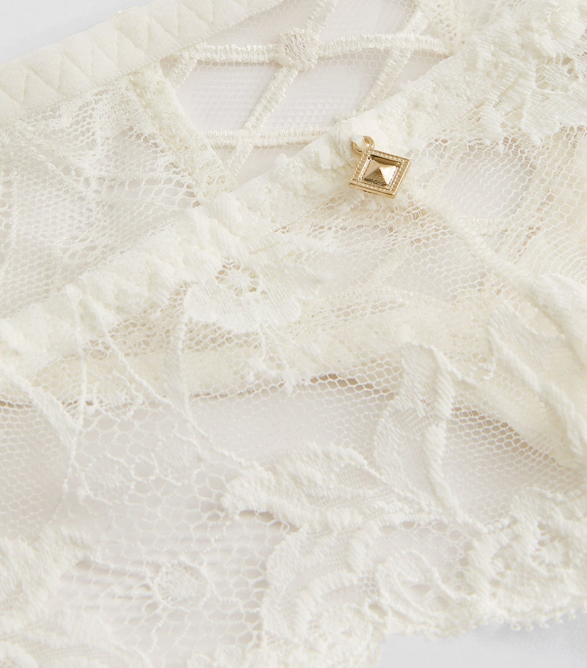 Aubade White Kiss of Love Tanga Briefs