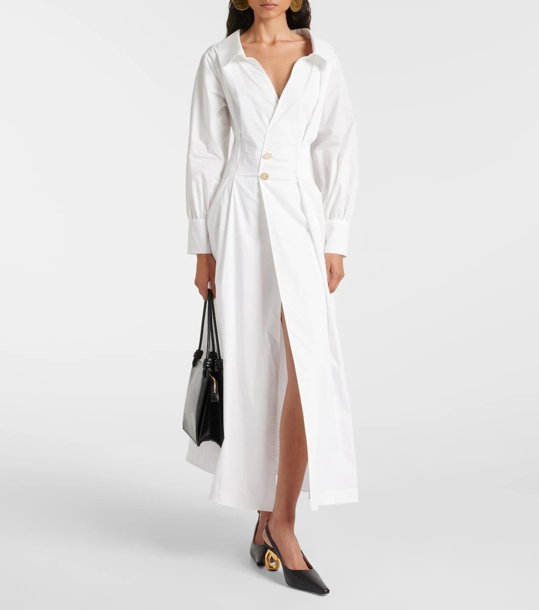Altuzarra - Isabela cotton-blend midi dress