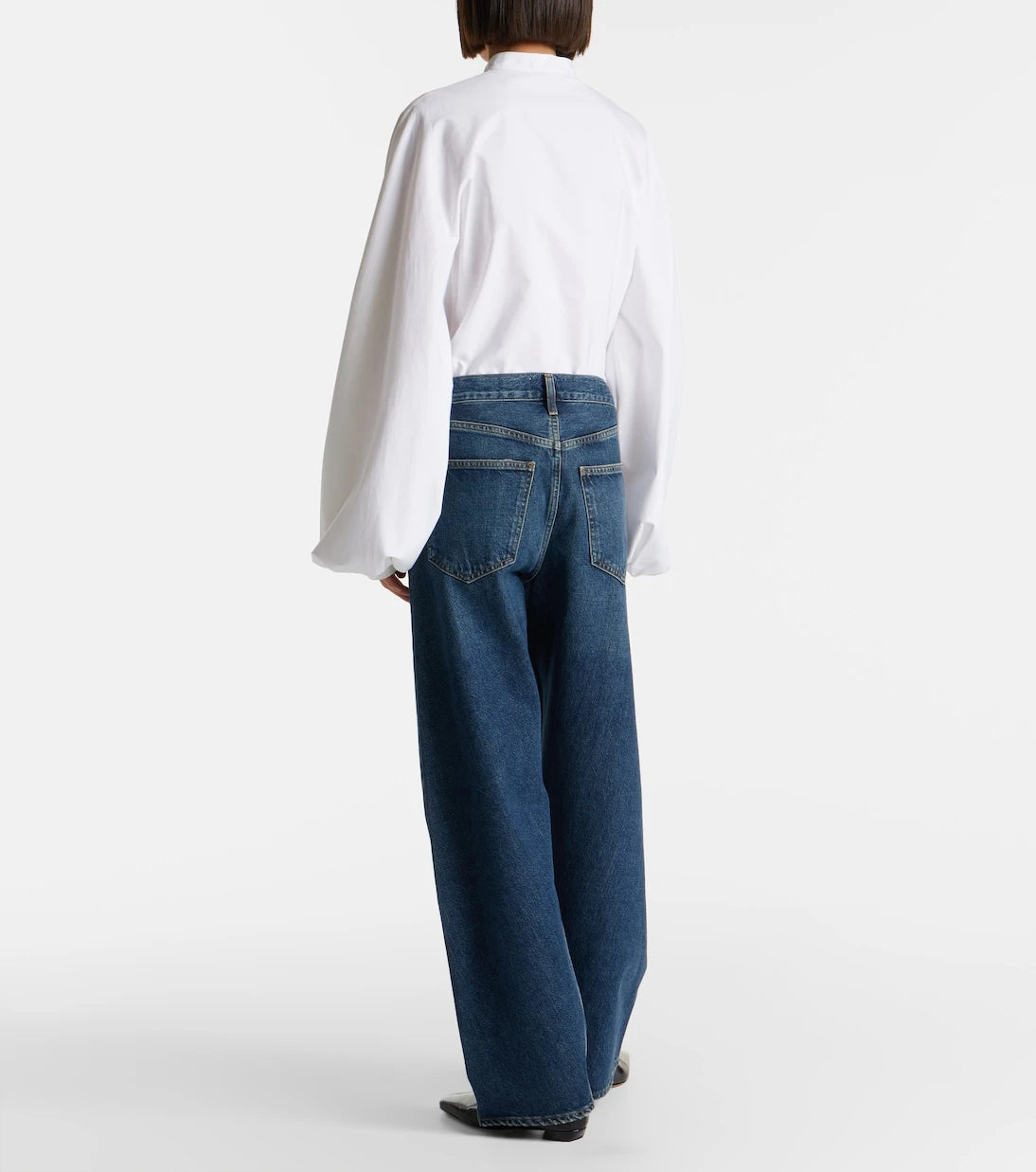 Agolde - Twist mid-rise wide-leg jeans
